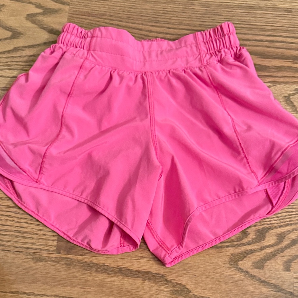 lululemon athletica Bright Pink Women's Athletic Shorts